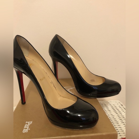 Black Patent Christian Louboutin 40 - Picture 4 of 8